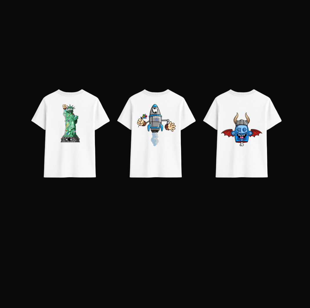 T-shirt Bibliotech x Barnabé